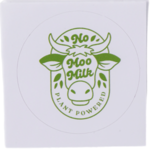 No Moo Milk Logo on a white background