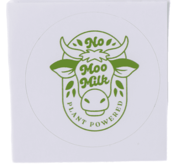 No Moo Milk Logo on a white background