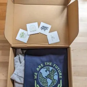 Creative Gift Box with T shirts in it