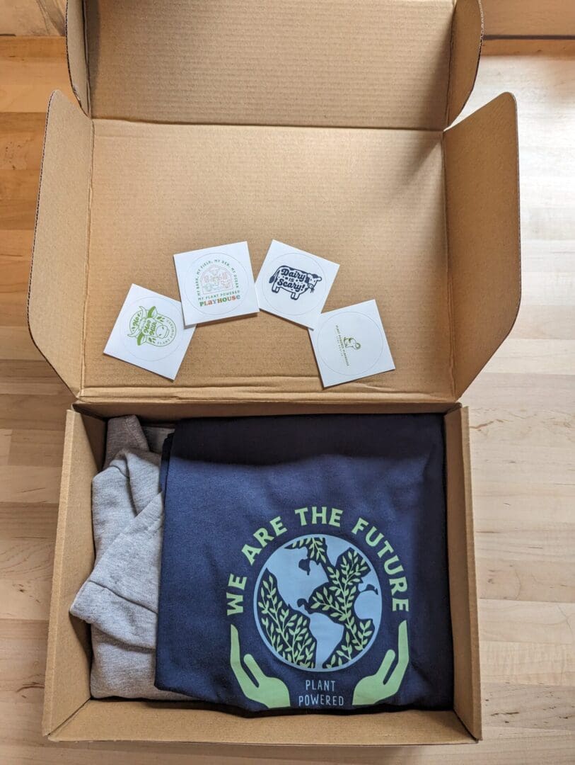 Creative Gift Box with T shirts in it